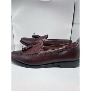 Allen Edmonds Manchester Men’s Cordovan Wingtip Tassel Loafers Shoes 11 D 8537